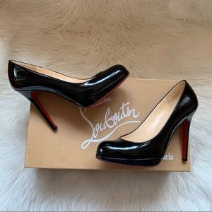 CHRISTIAN LOUBOUTIN New Simple 120 Patent Pumps